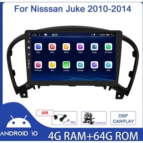 Bosion For Nissan Juke YF15 2010-2014 4GB 64GB DSP Carplay Car Radio Multimedia Video Player Navigation GPS 2 din car radio