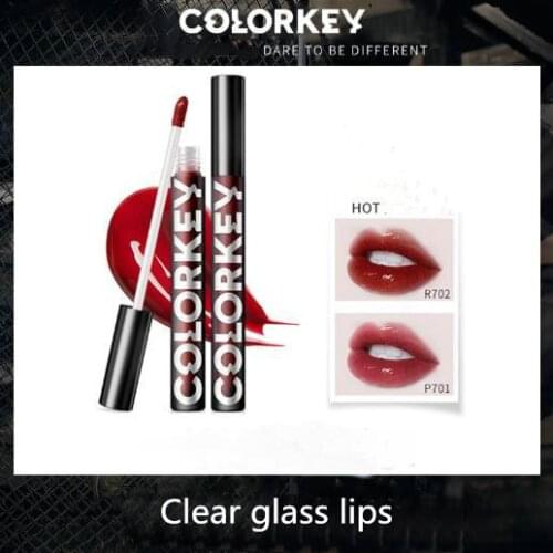 Black Tube Shimmer Glossy Liquid Lipstick High Shine Lip Gloss Nourise Plump Waterproof Long-Lasting for Daily Makeup Cosmetic