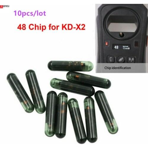 Keyecu High Quality 10pcs/lot KD 48 Copy Clone Chip Transponder Special for KEYDIY KD-X2 KD X2 Key Programmer Clone