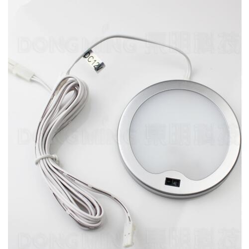 2W 12V motion sensor lamp Led IR infrared Detector LED down light ceiling panel home closet cabinet wardrobe furniture