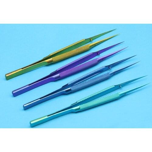Titanium alloy tweezers professional maintenance tool 0.15mm edge precision fingerprint tweezers Apple main board copper wire