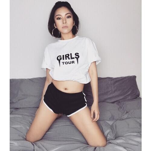 Sexy 2020 sports casual bag hip-catching stretch shorts hot beach