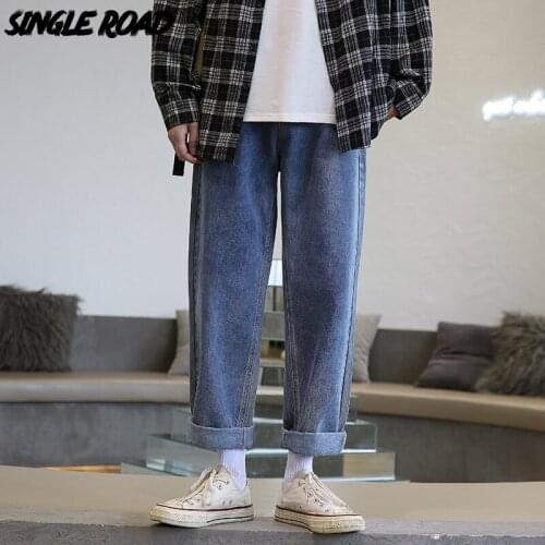 Прямые джинсы для мужчин Single Road China At AliExpress