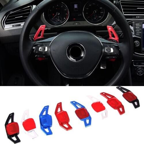 Shift Paddle For Volkswagen VW Tiguan Jetta MK6 Golf 7 Alltrack MK7 Passat B8 Variant Car Steering Wheel DSG Shifter Extension