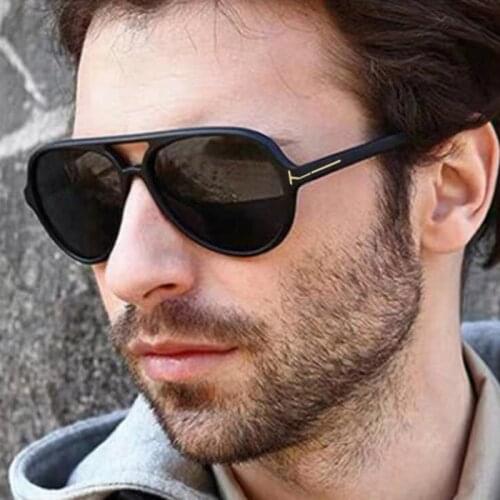 2021 Classic Vintage Pilot Style T Metal Sunglasses Men Fashion Brand Design Driving Sun Glasses For Women UV400 Oculos De Sol