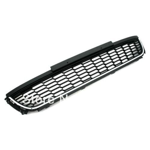 Car Styling Chrome Front Center Lower Grille For Volkswagen For VW Polo 6R