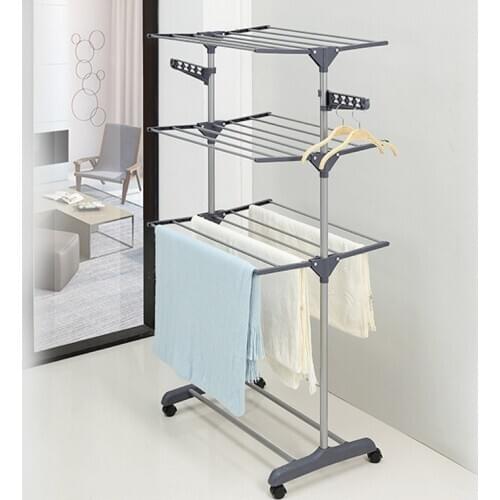 Clothes Hanger Coat Rack Floor Hanger Storage Wardrobe Clothing Drying Racks porte manteau kledingrek perchero de pie