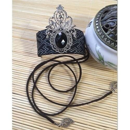 Antique warrior photography for studio prince cosplay headwear vintage hair accessories festival halloween party ribbon crown