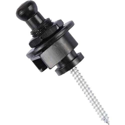 Guitar Strap Lock, 1Piece of Locks for Guitar Straps, Buttons for Antiblock Guitar Straps for Electric Bass Straps