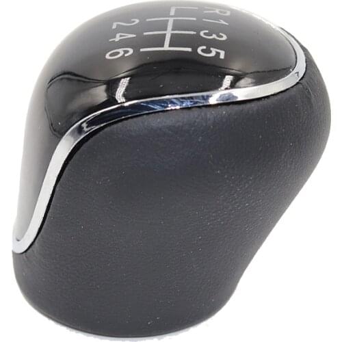 5/6 Speed Car PU Leather Gear Shift Knob Shift Lever for Ford Mondeo IV S-MAX C-MAX Transit Focus MK3 MK4 Kuga