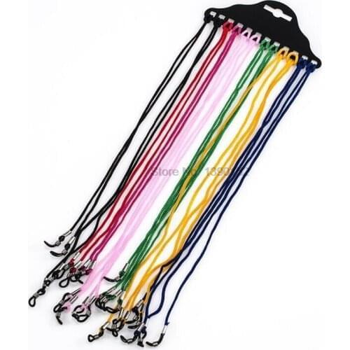 500set,12pcs/set NEW Adjustable Neck Cord Strap String Landyard Holder For Eyeglass Glasses Sunglasses multicolor Color