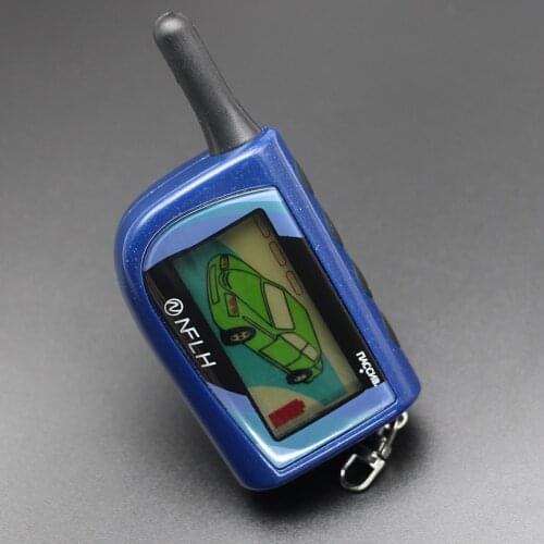 Russia version M4 car remote for Scher khan magicar 4 lcd remote controller two way car alarm system free shipping