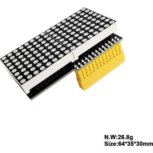 Free shipping ! Raspberry Pi 16*8 LED Matrix Shield /CE certification