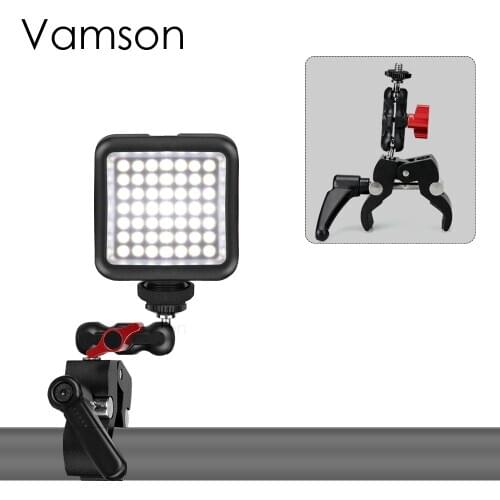 For Gopro/SLR/Cell Phone Adjustable Universal Magic Arm with Small Ballhead for Camera Monitor / LED Light Support with 1/4