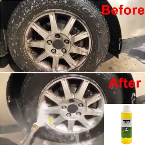 HGKJ-14-50ML High Concentrate Car Rim Care Wheel Ring Cleaner Auto Tire Detergent Cleaning Agent TSLM1