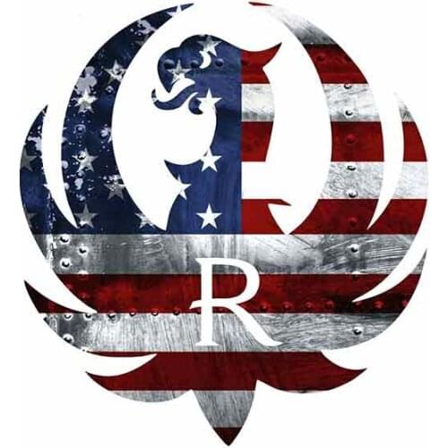 SZWL Creative Car Stickers with American USA Flag Decal Waterproof Accessories Vinyl for JDM KIA Windshield RV VAN,13cm*12cm