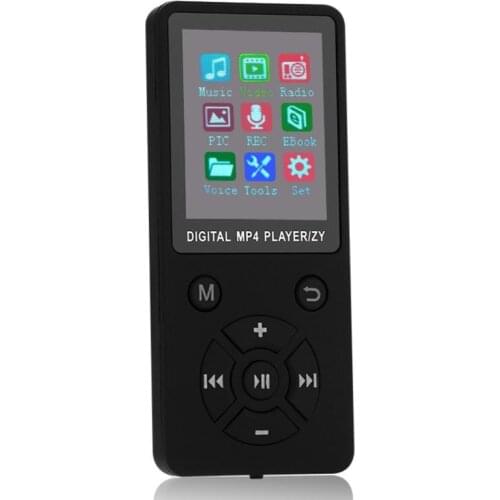 2020 Mini portable MP3 music player MP4 media AMV video player supports FM radio high fidelity lossless sound quality Walkman
