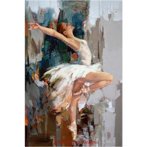 Embroidery Counted Cross Stitch Kits Needlework - Crafts 14 ct DMC color DIY Arts Handmade Decor - Ballerina