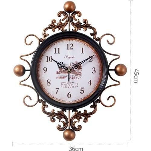Living Room Wall Clock Modern Minimalist Home Bedroom Creative Decorative Wall Clock Design Decorations Ornaments Wall Clock