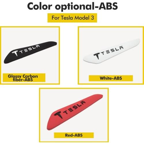 New Car Door Bumper Protector For Tesla Model 3 2021 Accessories Door Guard Protective Model Y S X Three Model3 4Pcs/Set