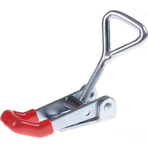 Adjustable Toolbox Case Metal Toggle Latch Catch Clasp / 198Lbs 90kg Quick Release Clamp Anti-Slip Push Pull Toggle Clamp Tools