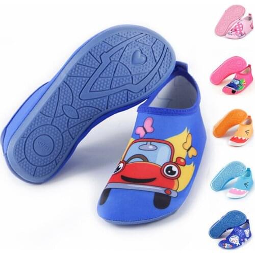 Children Slipper Water Shoes Kids Quick Dry Beach Shoes Footwear Boy Girl Barefoot Aqua Socks For Beach Pool Child