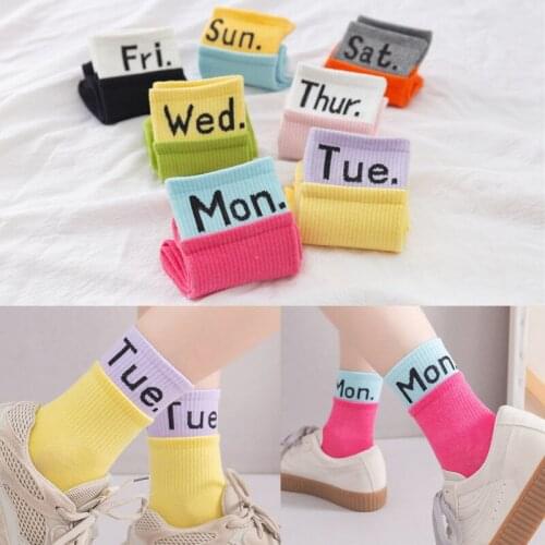 Candy Double Color Sport Socks One Color Per Day Cycling Breathable Street Women Climbing Hiking Walking Running Cotton Socks