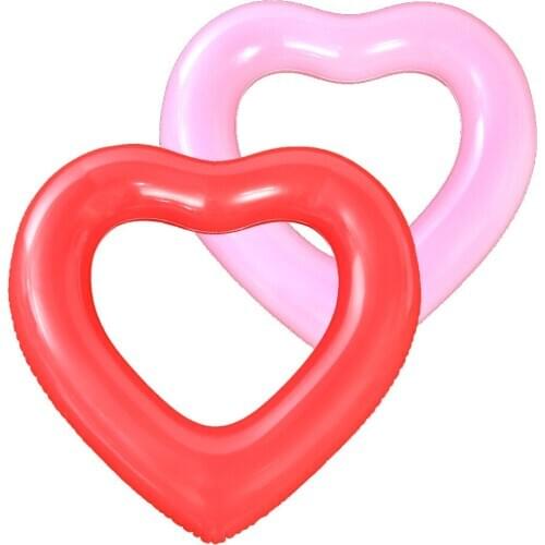 Adult Inflable heart Swimming Pool Floats bouee gonflable piscine Swim Circle Pool Rafts Swim Tube Inflables Piscina Pool Toys