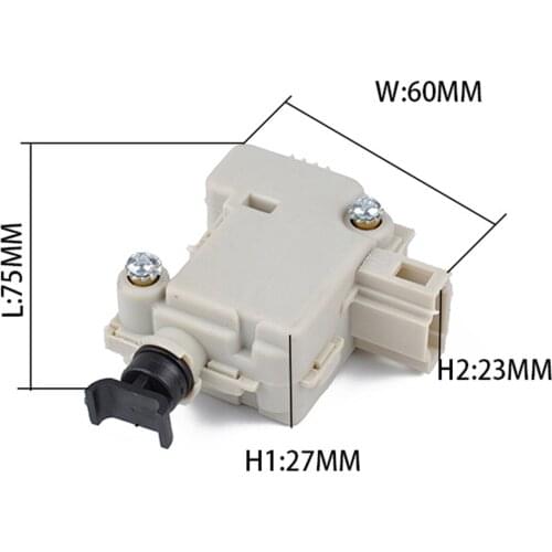 Trunk Tailgate Lock Actuator Replacement for Jetta 1C0827425