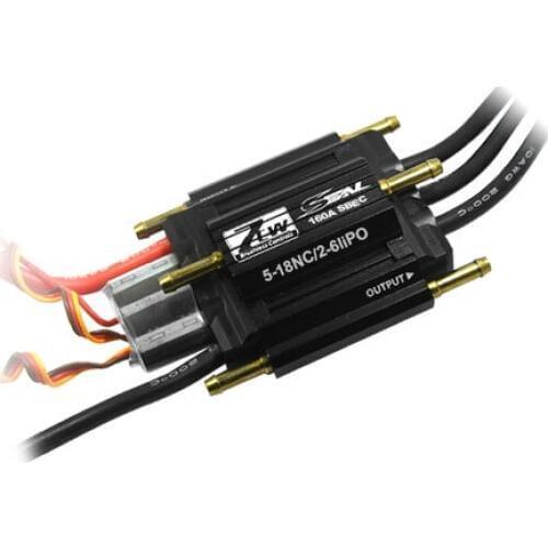 ZTW SEAL 160A SBEC 3A brushless ESC Great performance for RC boat With forward and reverse two-way