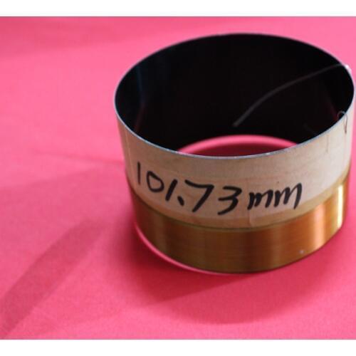 1 piece New Skeleton: black aluminous ID: 101.73mm 4.005" 2F 8 ohm woofer bass loudspeaker speaker drive voice coil