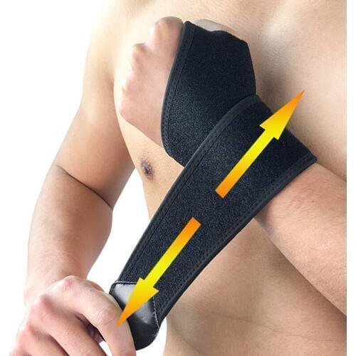 1 piece Thumb Wrist Wraps support Straps Gym Winding Wrist Bracers Fitness Sports Wristband Hand Bands Splint Fractures