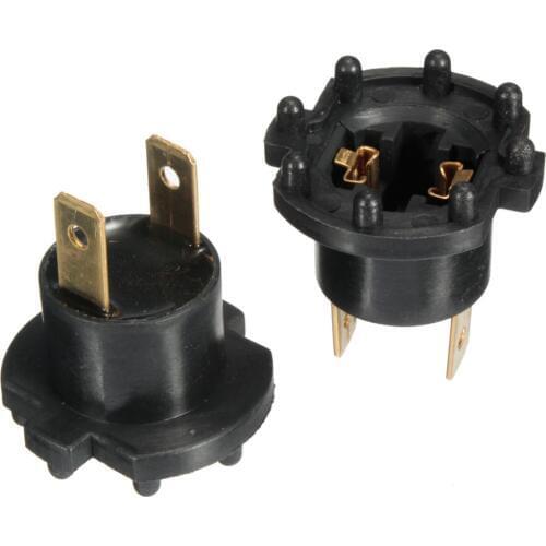 2PCS Headlight Socket Bulb Holder For Mazda 3 5 323 for Kawasaki for Aprilia B28V510A3