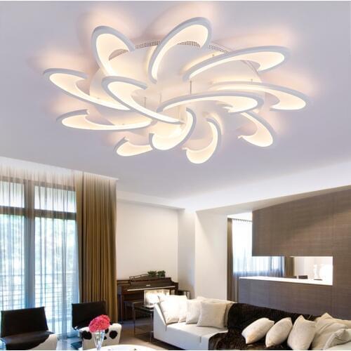 2019 NEW LED Ceiling Light Round LED Light For Livingroom Bedroom Restaurant Ceiling Lamp With Dimmable 2.4G RF Remote Control