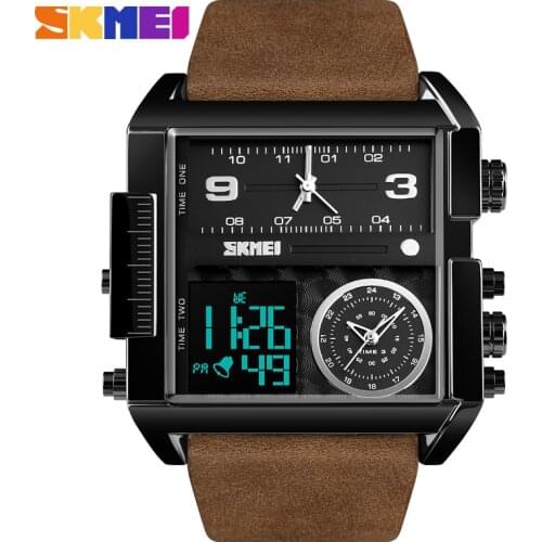 SKMEI Luxury Top Men Quartz Digital Sports Watches Fashion Analog Military Watch Clock Men Waterproof Relogio Masculino