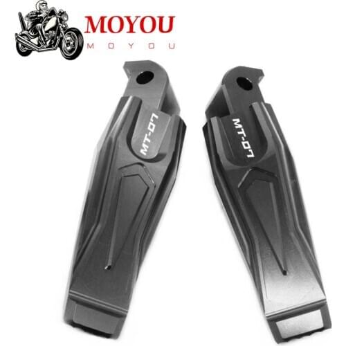 For YAMAHA MT-07 MT07 MT 07 FZ-07 FZ07 2004-2019 CNC Motorcycle Rear Passenger Foot Peg Footrest Foot Peg Pedal