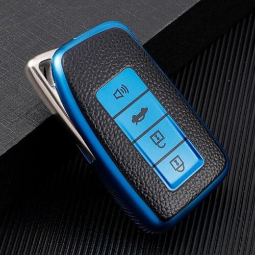 Hot Sale TPU Car Key Cover Case for Lexus NX 200 NX300H RX 350 450H ES 350 ES 300h 4 Buttons Protective Shell Accessories