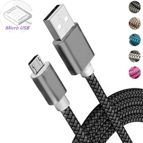 Micro USB Charging Cable Data Charge Cable Wire Android Charger Cord 2/3 Meter Usb Cabel Kabel For Xiaomi Redmi 4 7 Note 6 5 Pro