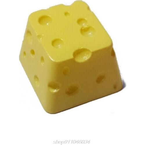 Cheese Cake KeyCaps Customized OEM R4 Profile Resin Keycap For Cherry Mx Gateron Switch Mechanical Keyboard F06 21 Dropshipping