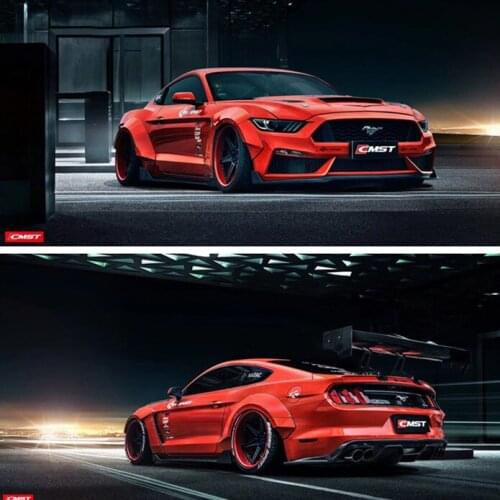 Suit For Cmst Refitting Wide Body Enveloping Bar Carbon Fiber Front Lip Wheel Eyebrow Tail Wing Cover Old