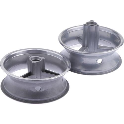 MagiDeal Pair Rear&Front Wheel Spokes Hub Rim for 49CC 2-stroke Sports Car