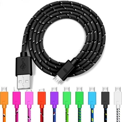 Micro USB C Cable Charging Charger Data Line 1M/2M/3M Micro usb-c Wire For Xiaomi Redmi Huawei Android Mobile Phone Charger Cord
