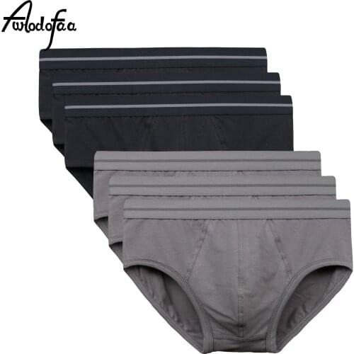 6Pcs/lot Hot Men Briefs Plus Size Mens Sexy Breathable Underpants Cotton Comfortable Mens Underwear Shorts Cueca Male Panties