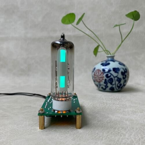 Low voltage 6E2 tube cat’s eye tube music level fluorescent indicator tube amplifier modification