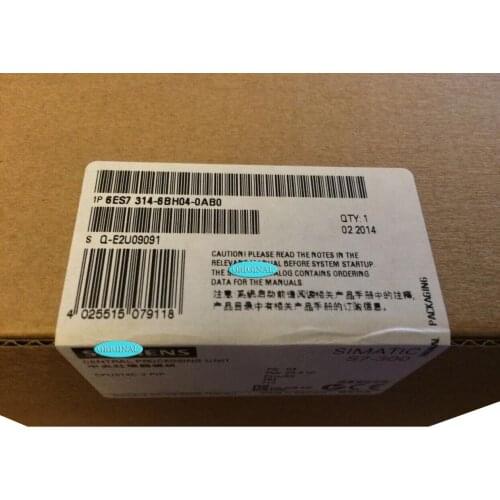 New packaging 1 year warranty 6ES7314-6BH04-0AB0{No.24arehouse spot} Immediately sent