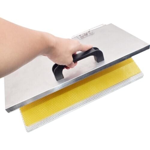 Full Aluminum Beeswax Embossing Mold Beeswax Foundation Sheet Mold Machine Printer Cell Size 5.3mm or 4.9mm Optional