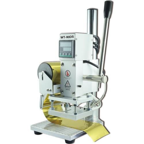 Hot stamping machine With bracket 10*13CM stamping /indentation Machine leather Wood Paper Marking Press Machine 110V/220V