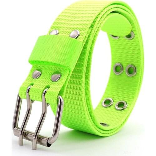 Tactical Belt Mens Belts Unisex Double needle buckle Nylon Belt wearproof canvas Belt Jeans Mens Casual Belt