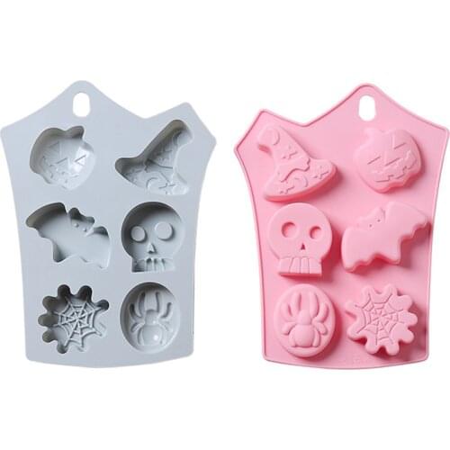 Halloween Silicone Molds DIY Silicone Moulds for Pastry Confectionery Chocolate Mold Baking Cake Decorating Tools