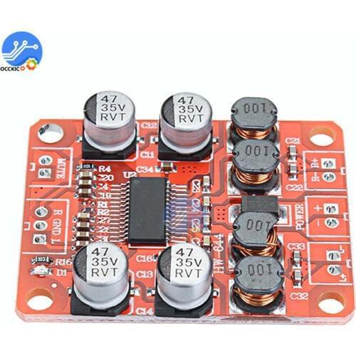 TPA3110 Audio Digital Amplifier Board DC 12V 2X15W Dual Channel Stereo Sound Board DIY Subwoofer Filter Volume Control for Car